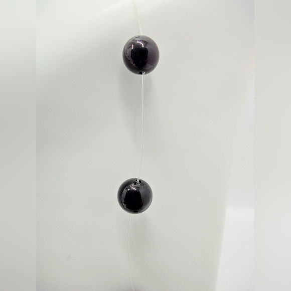 Vintage Floating Beaded Necklace - Picture 3 of 5